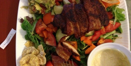 Paleo Smoky Bacon Wrapped Chicken Thighs