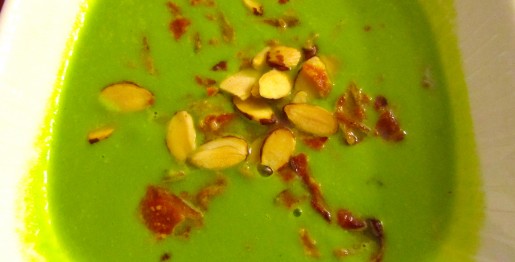 Paleo Bacon Wrapped Asparagus Soup